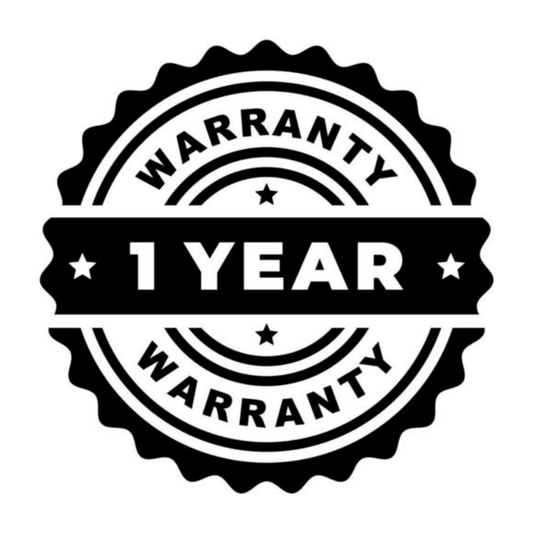 1 Year Warranty